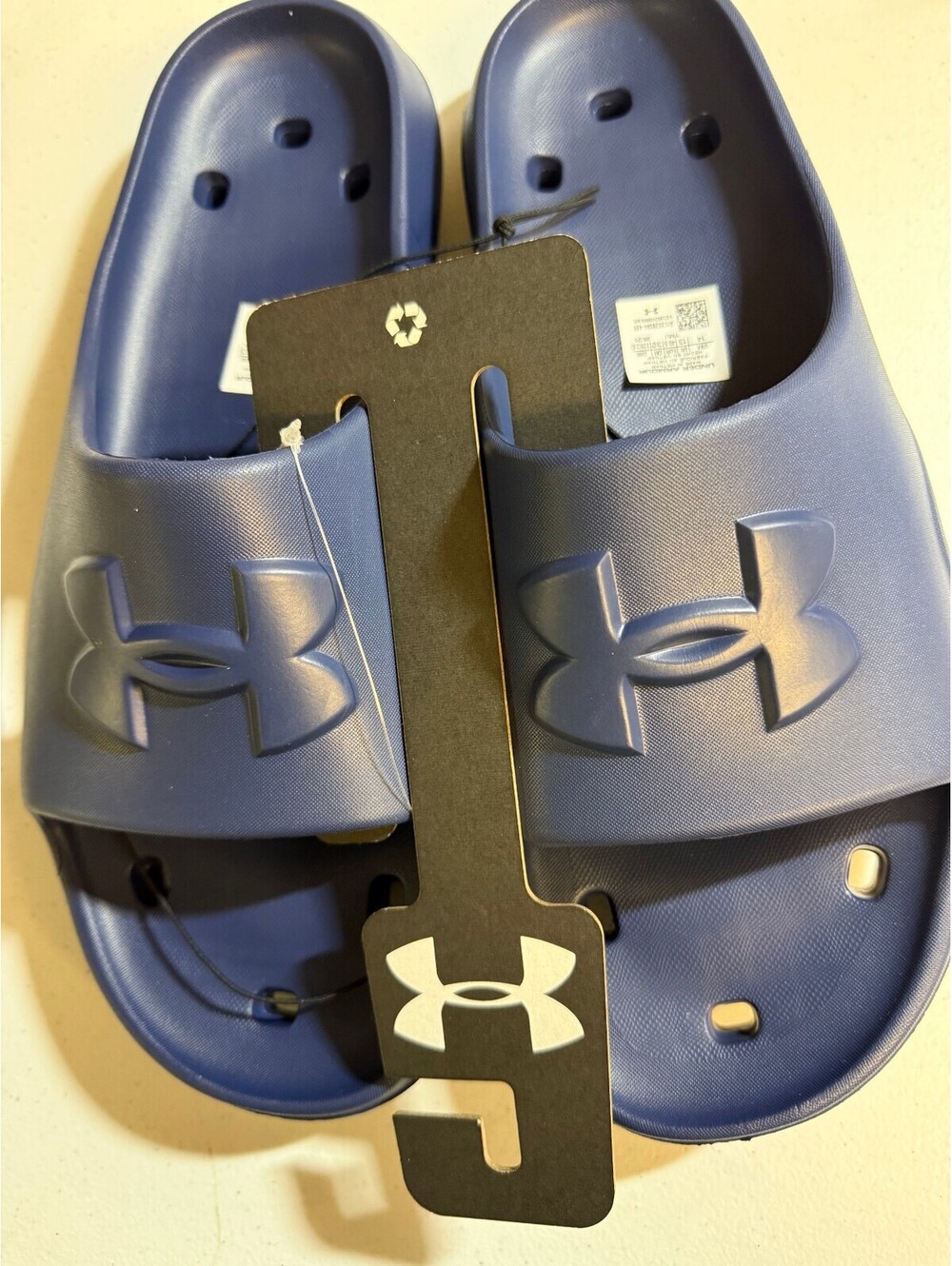 Under Armour Men's Locker V Slide Sandals Size 14 Blue